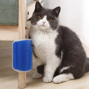 Cat Corner Brush Comb Massager for Cat