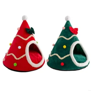 Christmas Tree Shaped Pet House